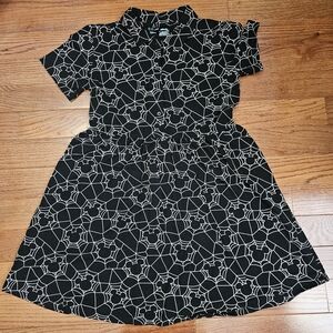 Disney Cakeworthy Black and White Mickey Web Dress